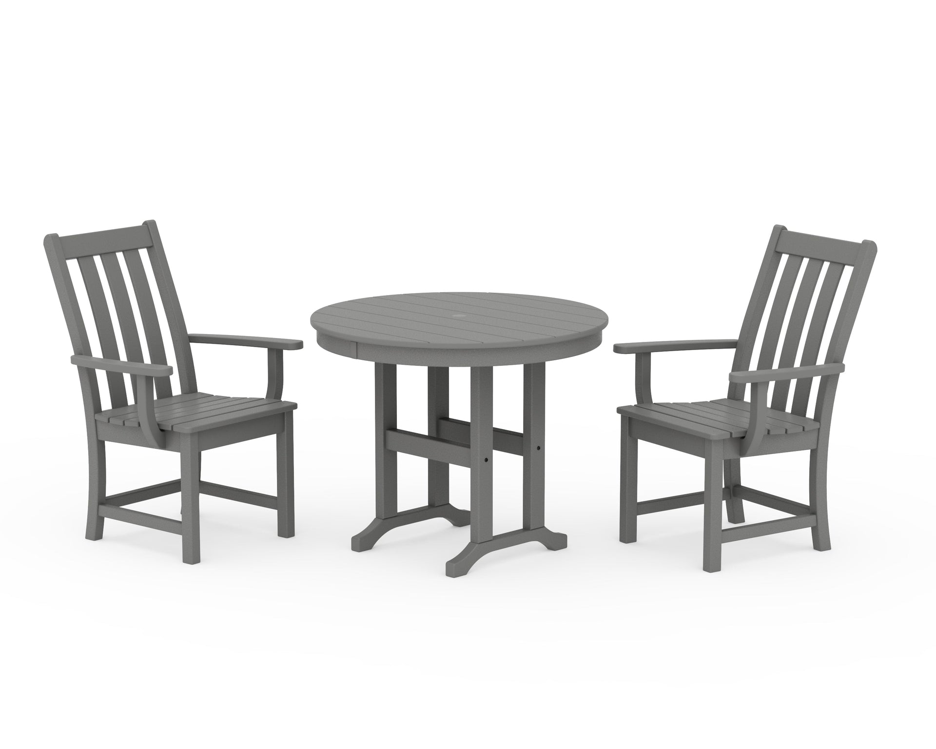 Vineyard 3-Piece Round Dining Set