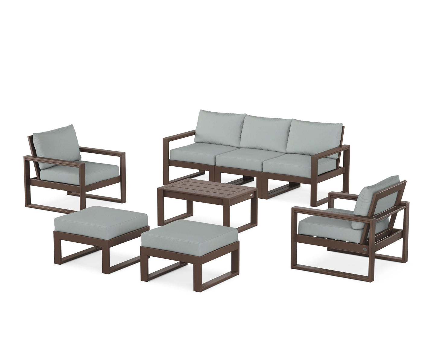 EDGE Sectional 8-Piece Lounge Sofa Set
