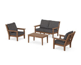 Chippendale 4-Piece Deep Seating Set with Loveseat