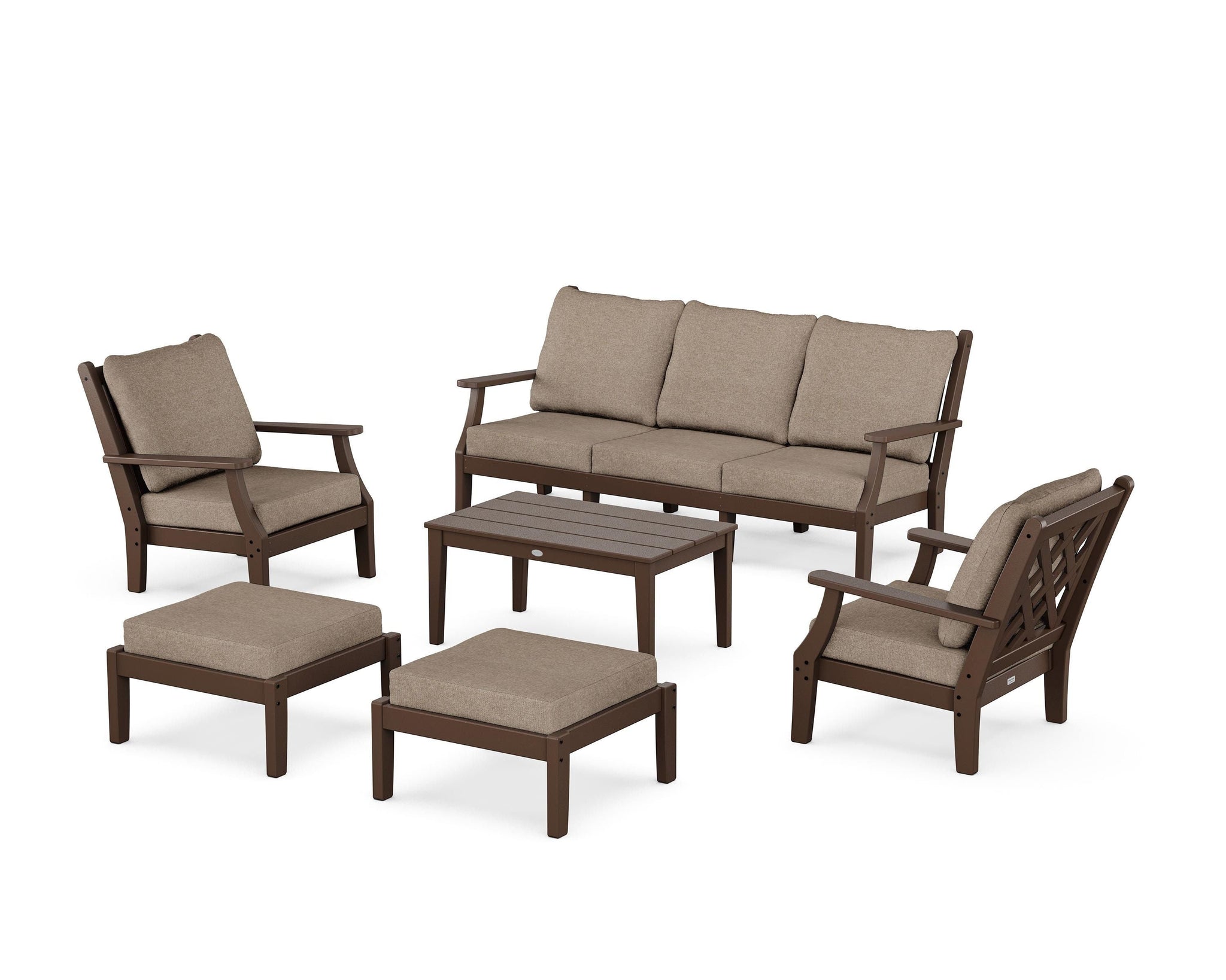 Wovendale 6-Piece Lounge Sofa Set