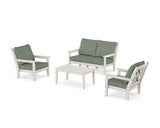 Chippendale 4-Piece Deep Seating Set with Loveseat