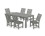 Wovendale 7-Piece Parsons Dining Set