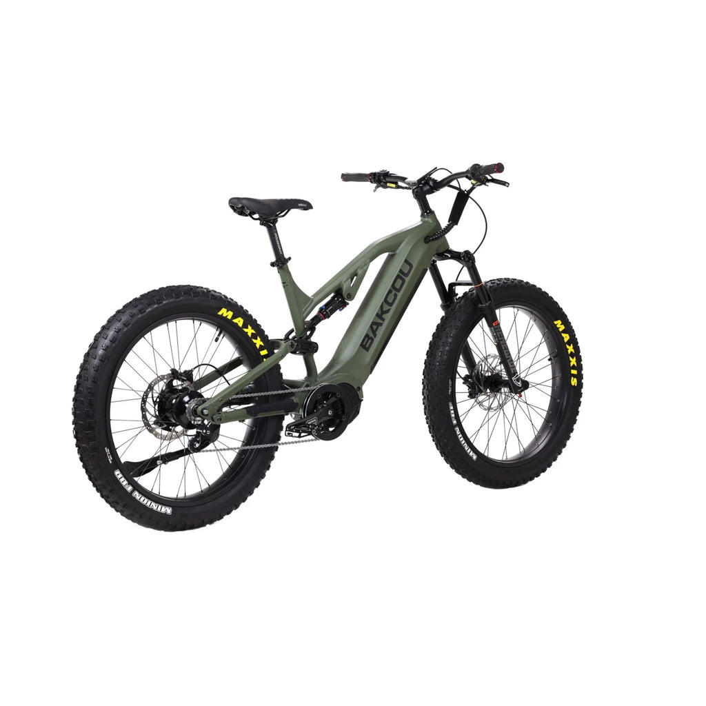 BAKCOU - Scout Jager Super Duty (SD) Full Suspension Electric Bike 48V 1000W