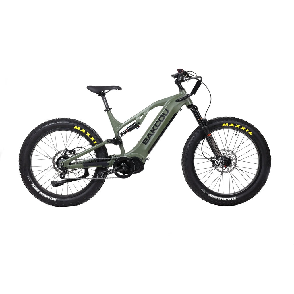 BAKCOU - Scout Jager Super Duty (SD) Full Suspension Electric Bike 48V 1000W