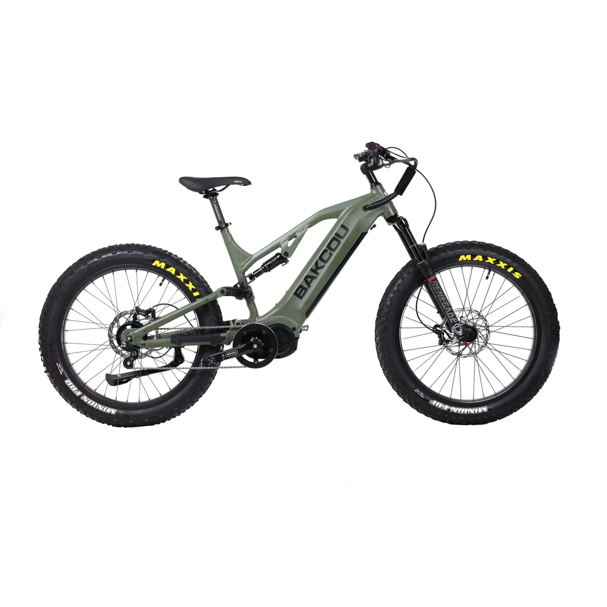 BAKCOU - Scout Jager Super Duty (SD) Full Suspension Electric Bike 48V 1000W