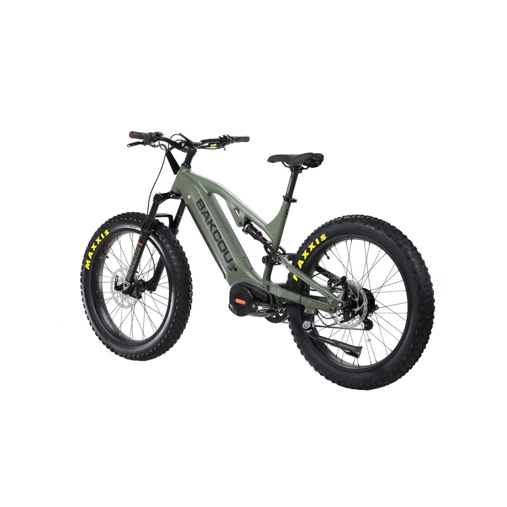 BAKCOU - Scout Jager Super Duty (SD) Full Suspension Electric Bike 48V 1000W