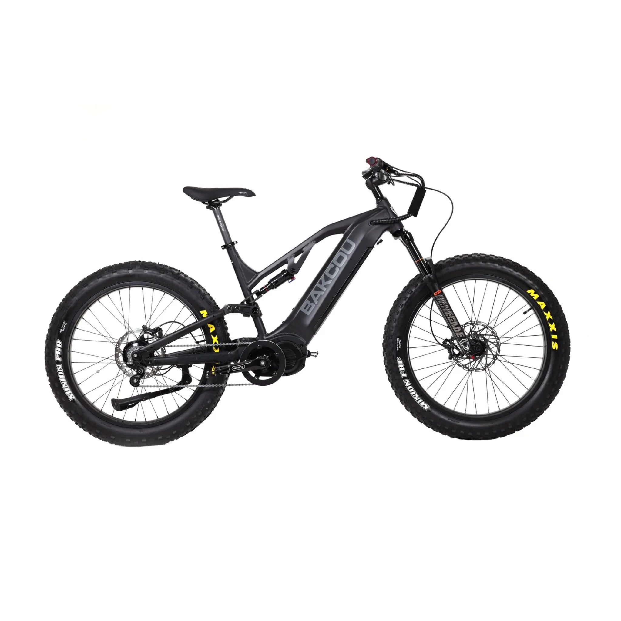 BAKCOU - Scout Jager Super Duty (SD) Full Suspension Electric Bike 48V 1000W