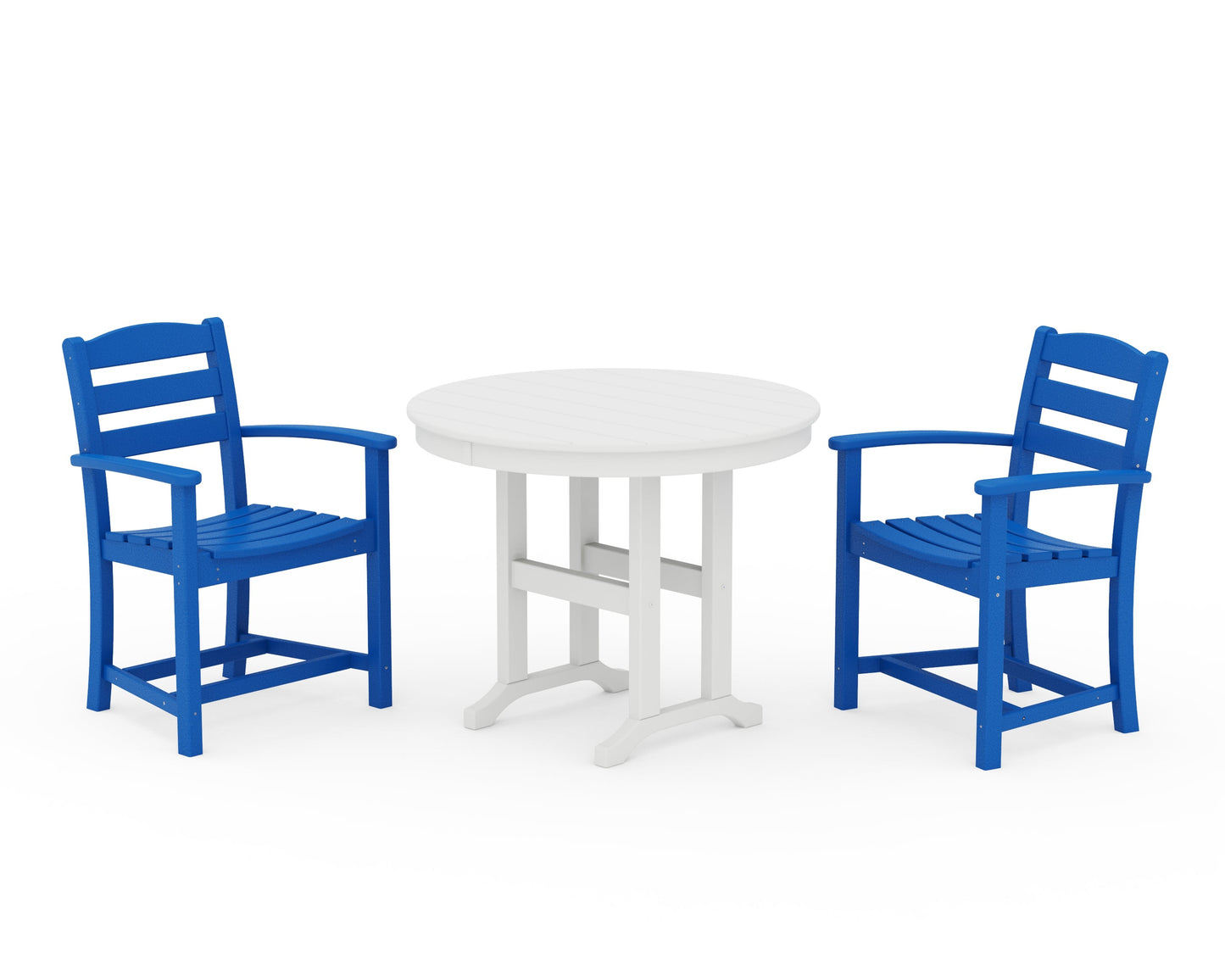 La Casa Café 3-Piece Round Dining Set