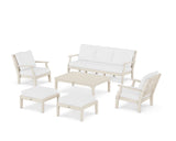 Chinoiserie 6-Piece Lounge Sofa Set