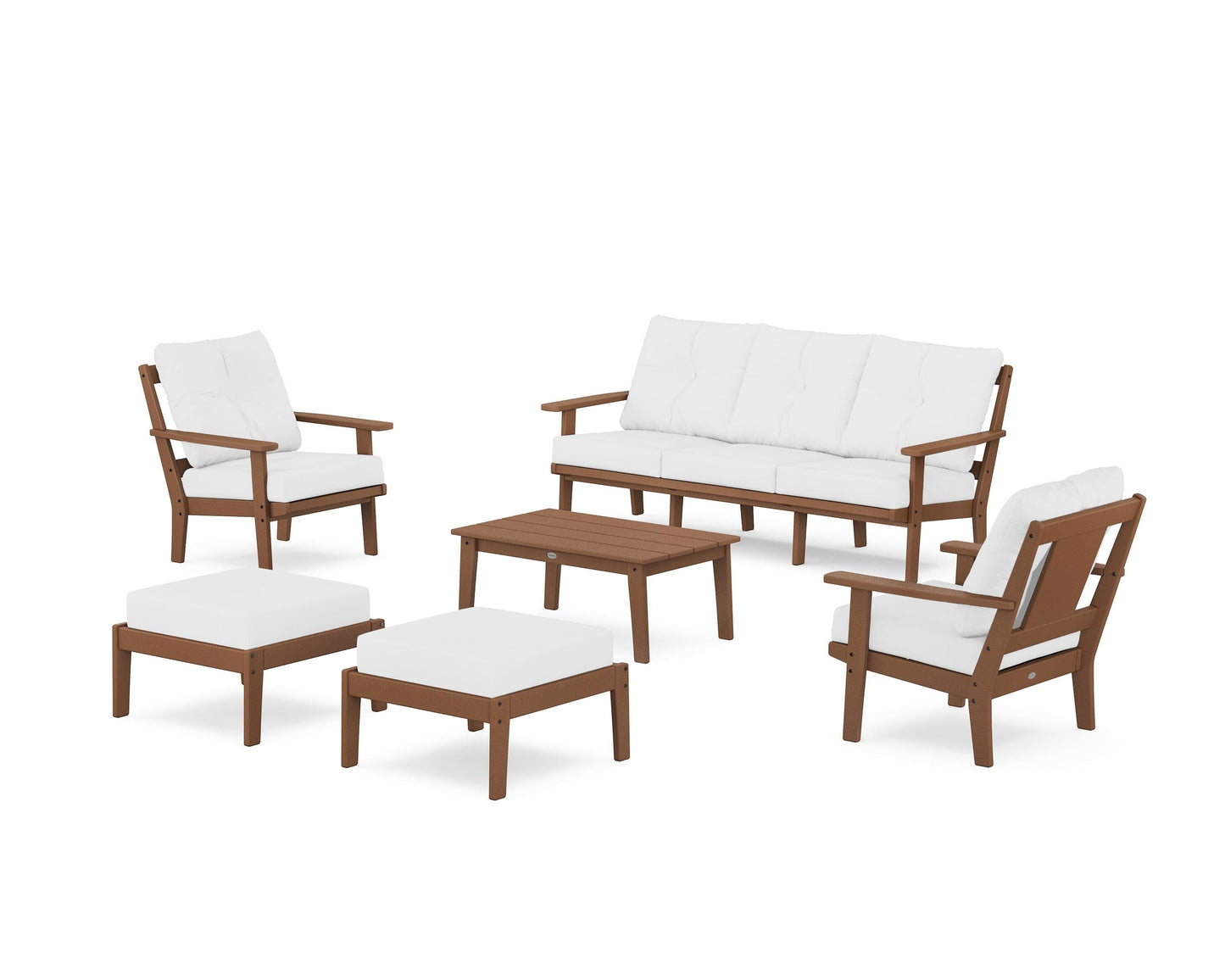 Prairie 6-Piece Lounge Sofa Set