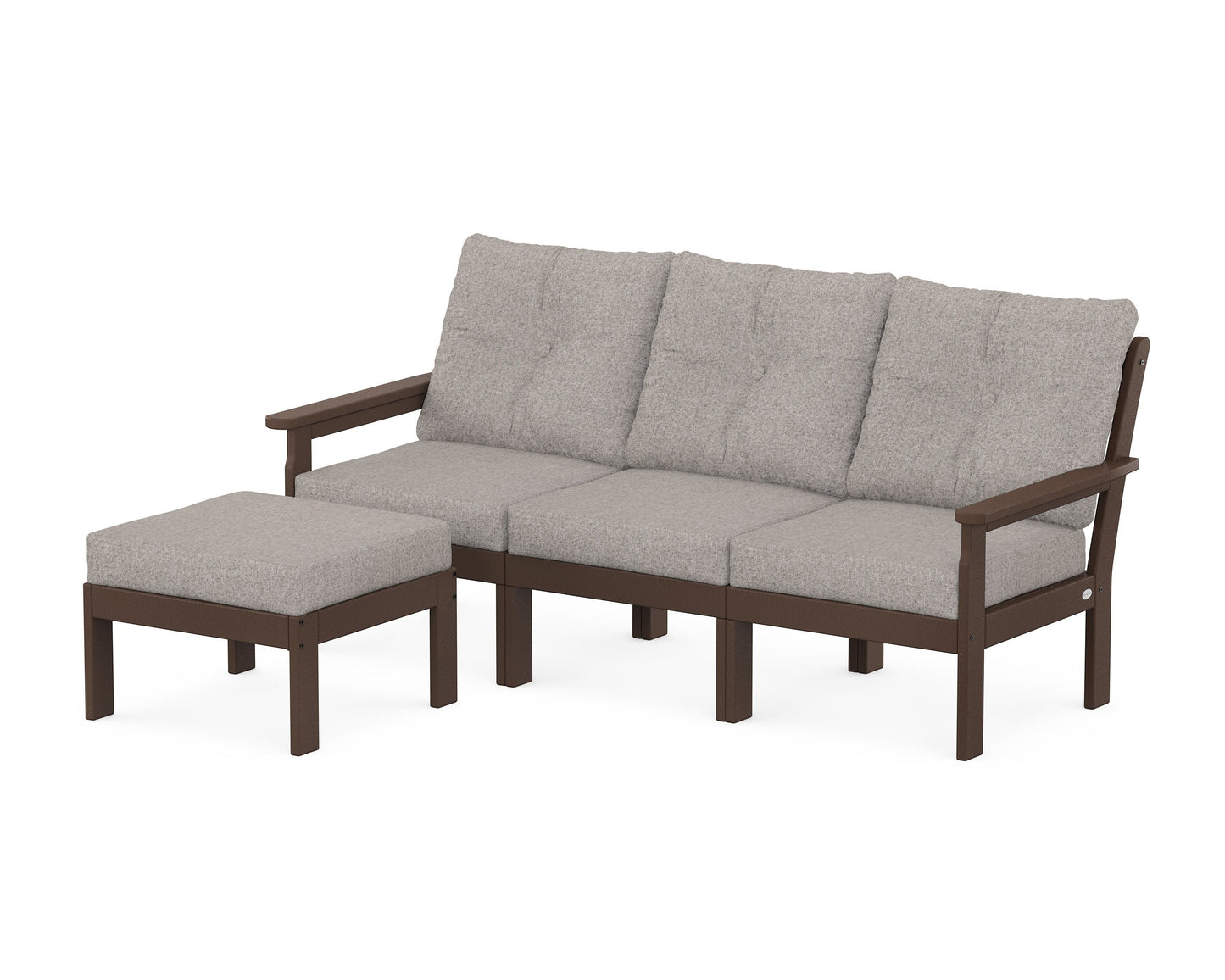 Vineyard 4-Piece Sectional with Ottoman