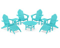 Long Island Adirondack 9-Piece Conversation Group