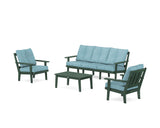 Oxford 4-Piece Deep Seating Set with Sofa