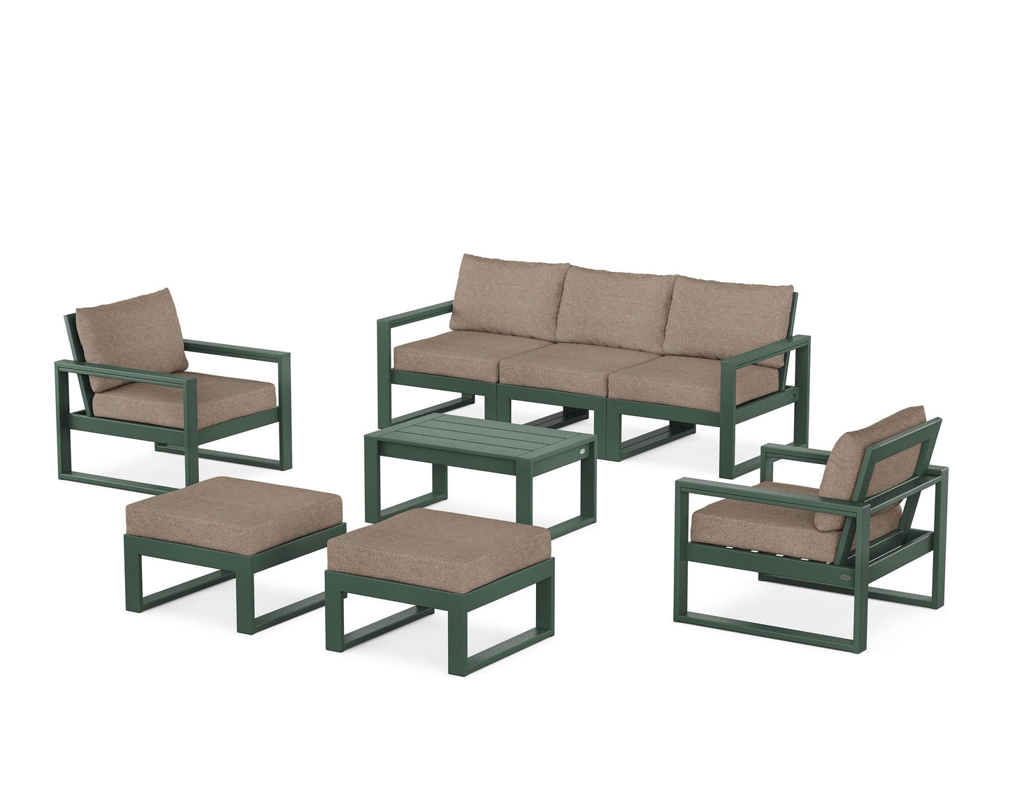 EDGE Sectional 8-Piece Lounge Sofa Set