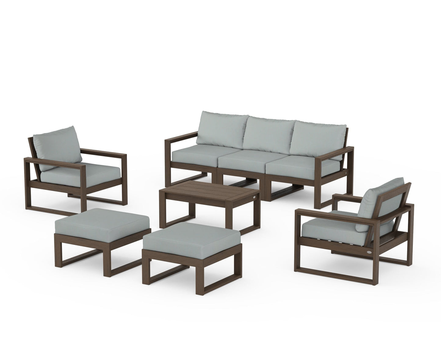 EDGE Sectional 8-Piece Lounge Sofa Set