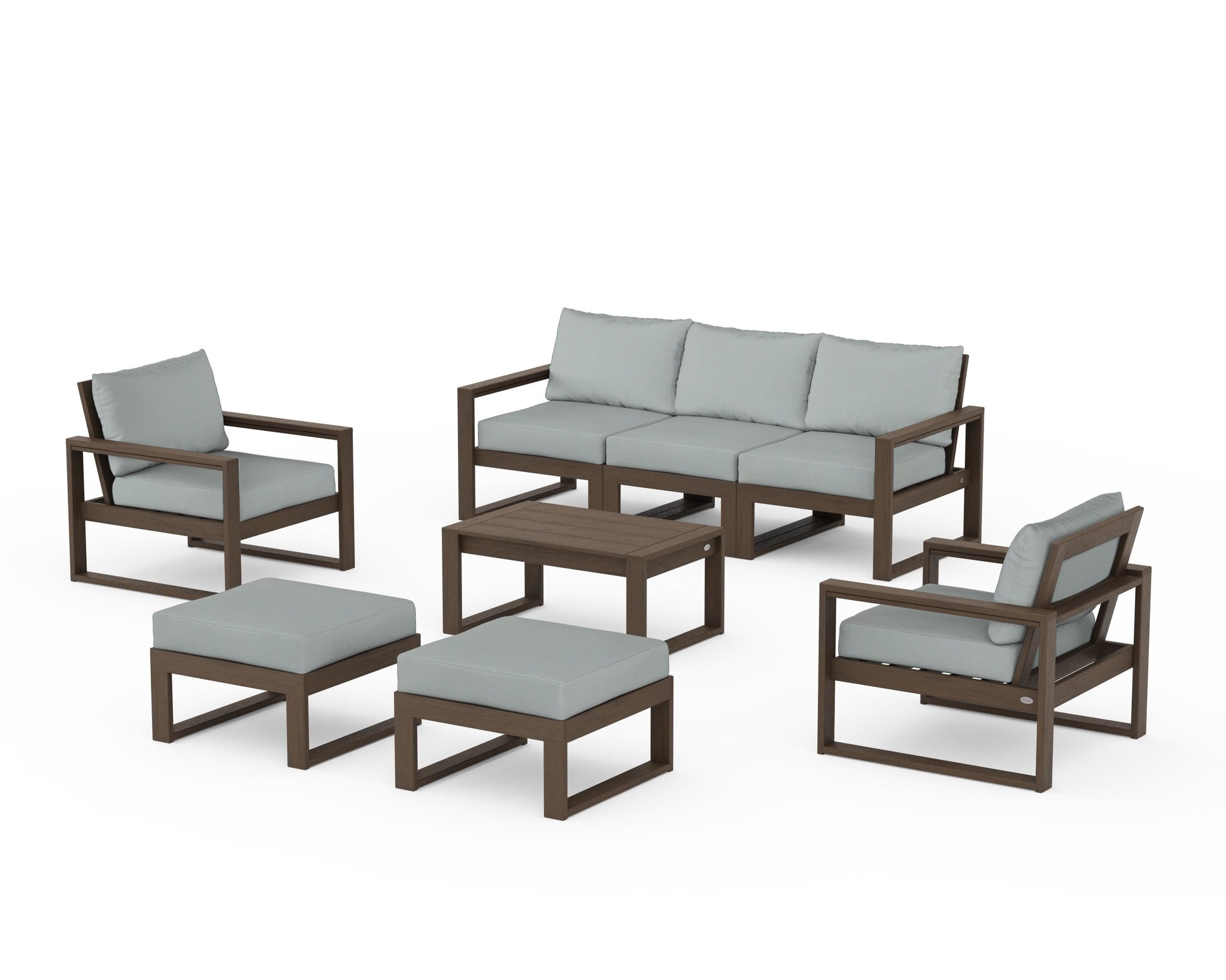 EDGE Sectional 8-Piece Lounge Sofa Set