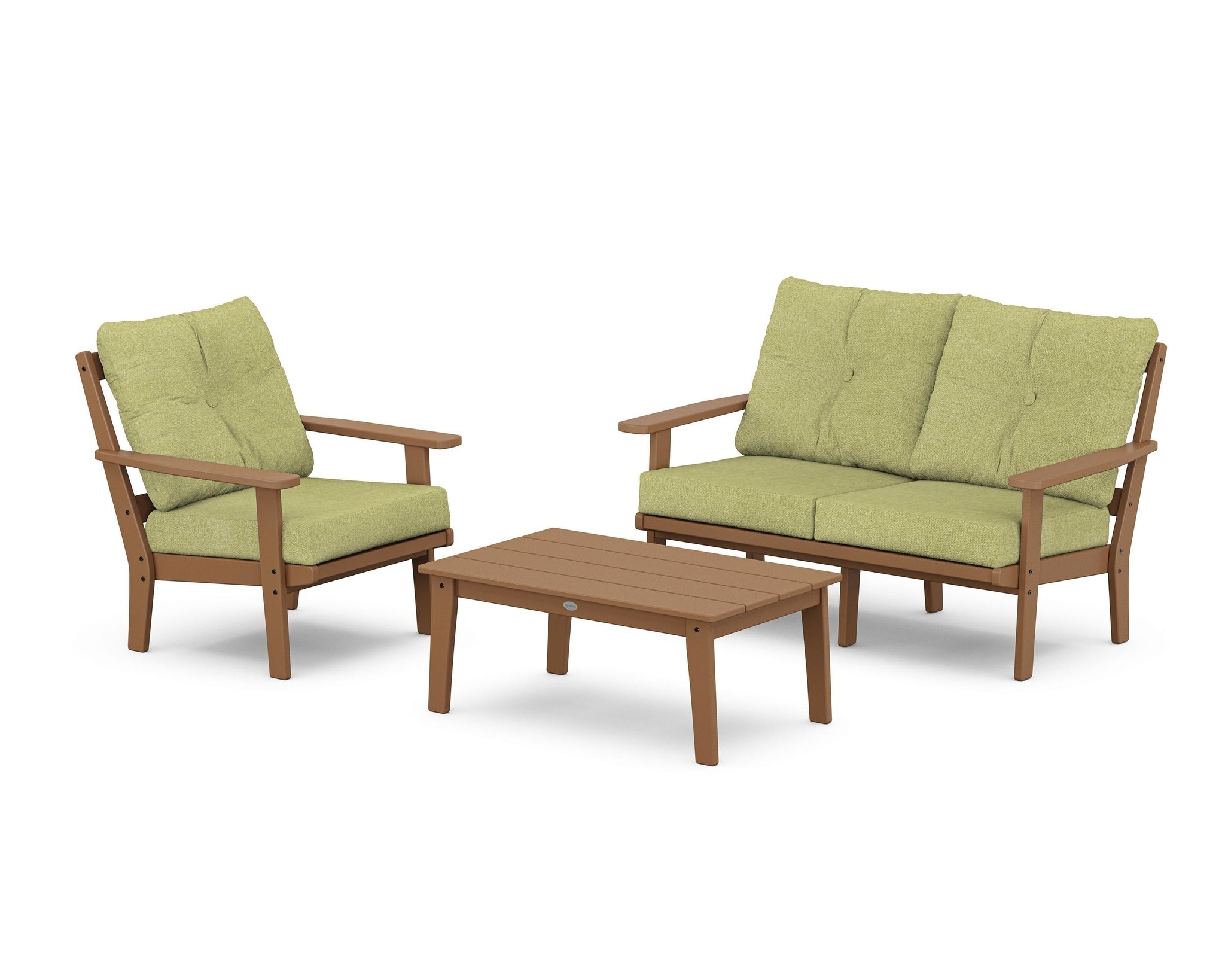 Prairie 3-Piece Deep Seating Set with Loveseat