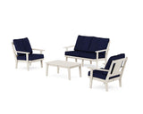 Prairie 4-Piece Deep Seating Set with Loveseat