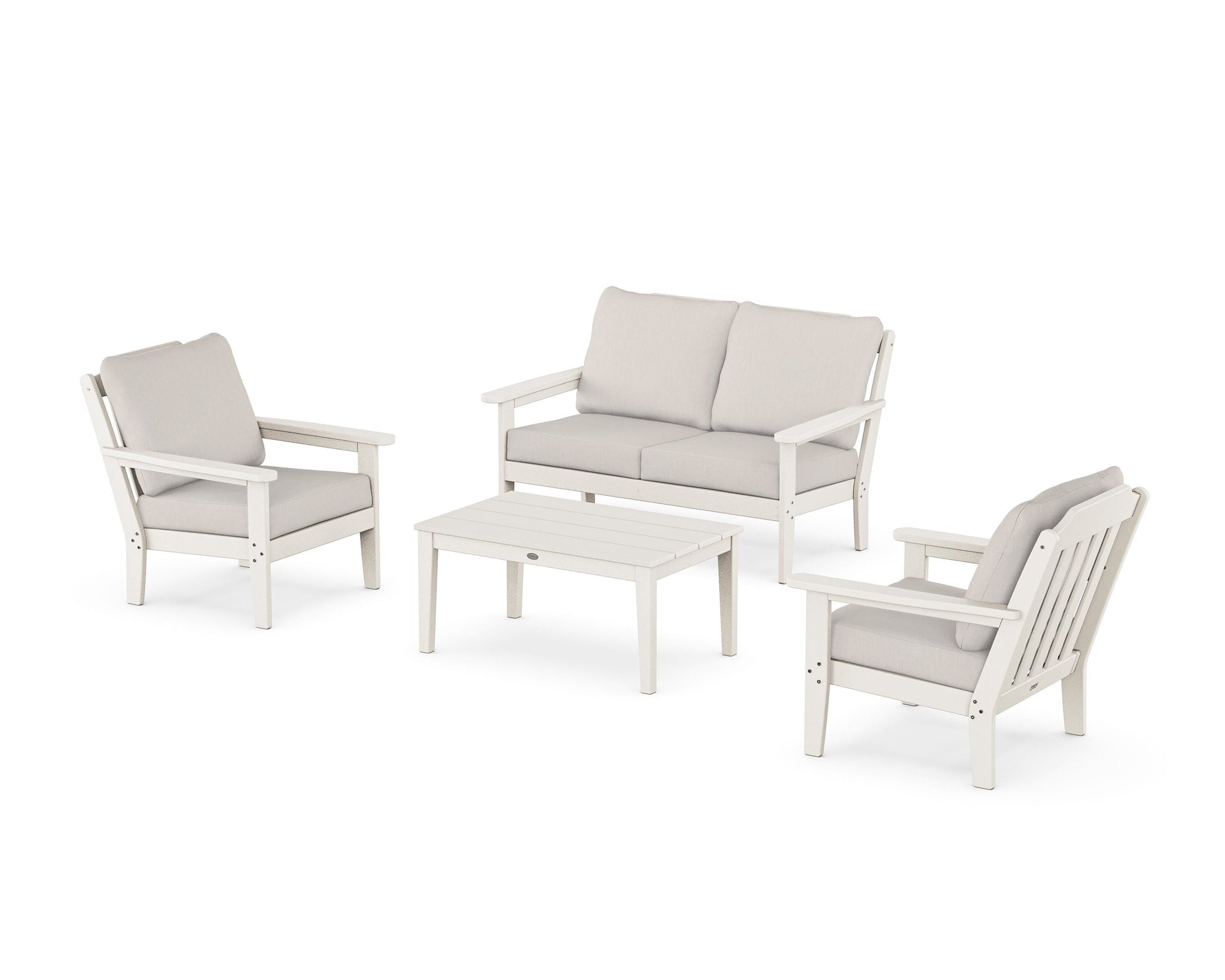 Cottage 4-Piece Deep Seating Set with Loveseat