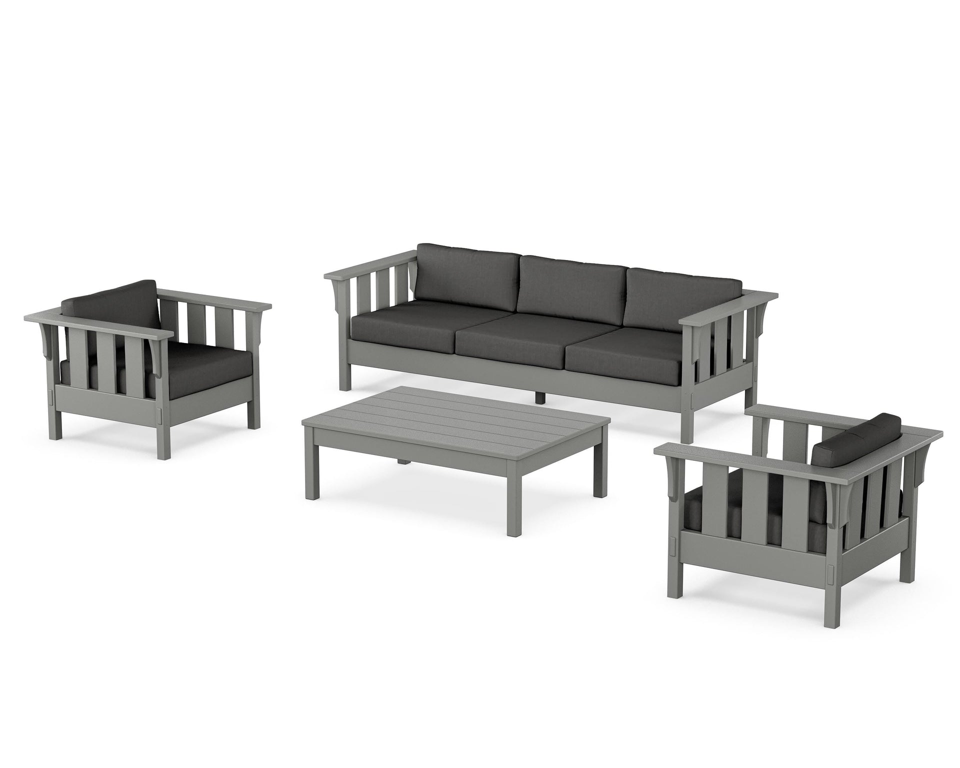 Acadia 4-Piece Deep Seating Set with Sofa