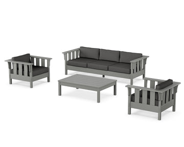 Acadia 4-Piece Deep Seating Set with Sofa