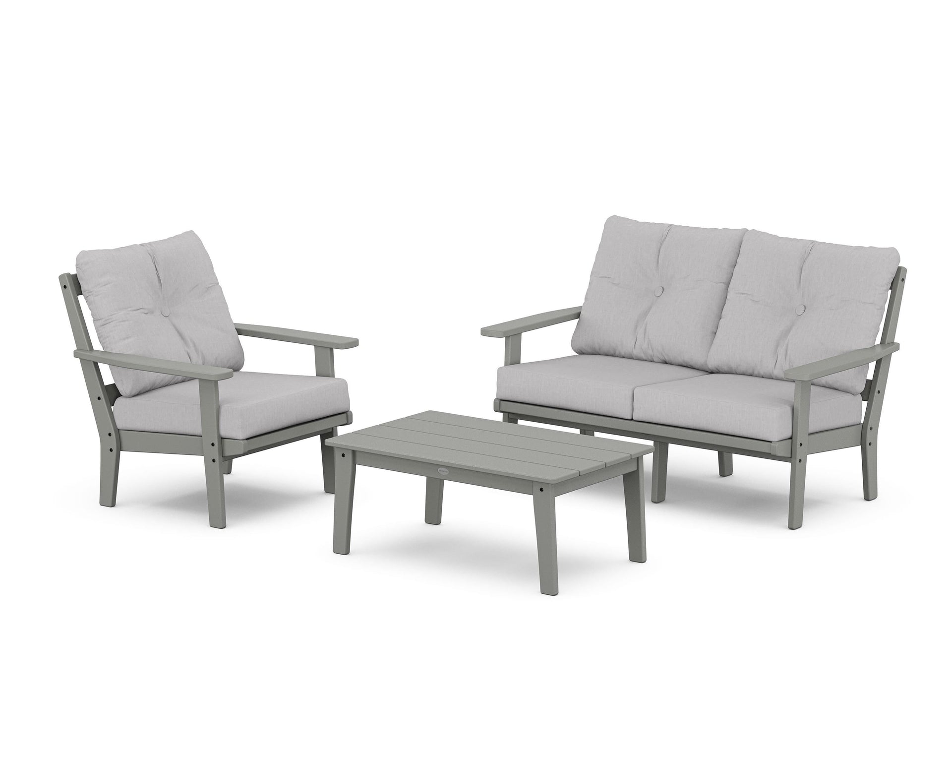 Oxford 3-Piece Deep Seating Set with Loveseat