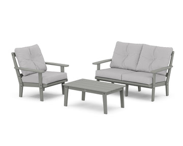 Oxford 3-Piece Deep Seating Set with Loveseat