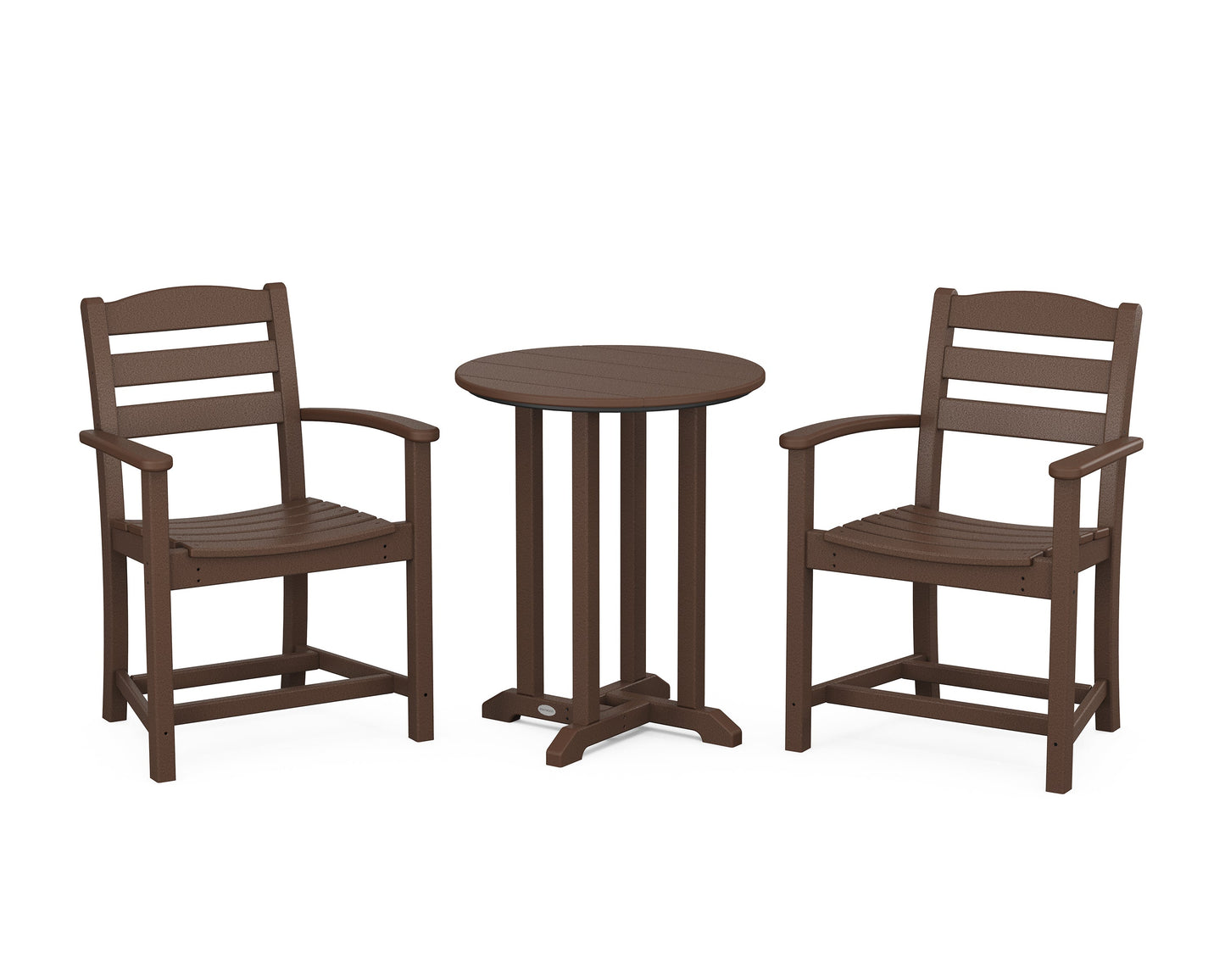 La Casa Café 3-Piece Round Bistro Dining Set