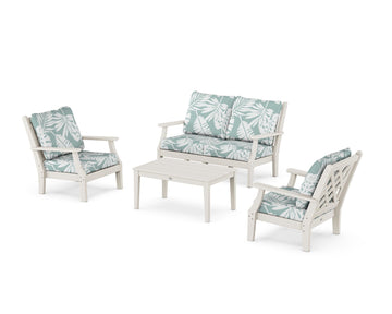 Wovendale 4-Piece Deep Seating Set with Loveseat
