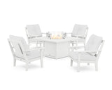 Prairie 5-Piece Deep Seating Set with Fire Pit Table