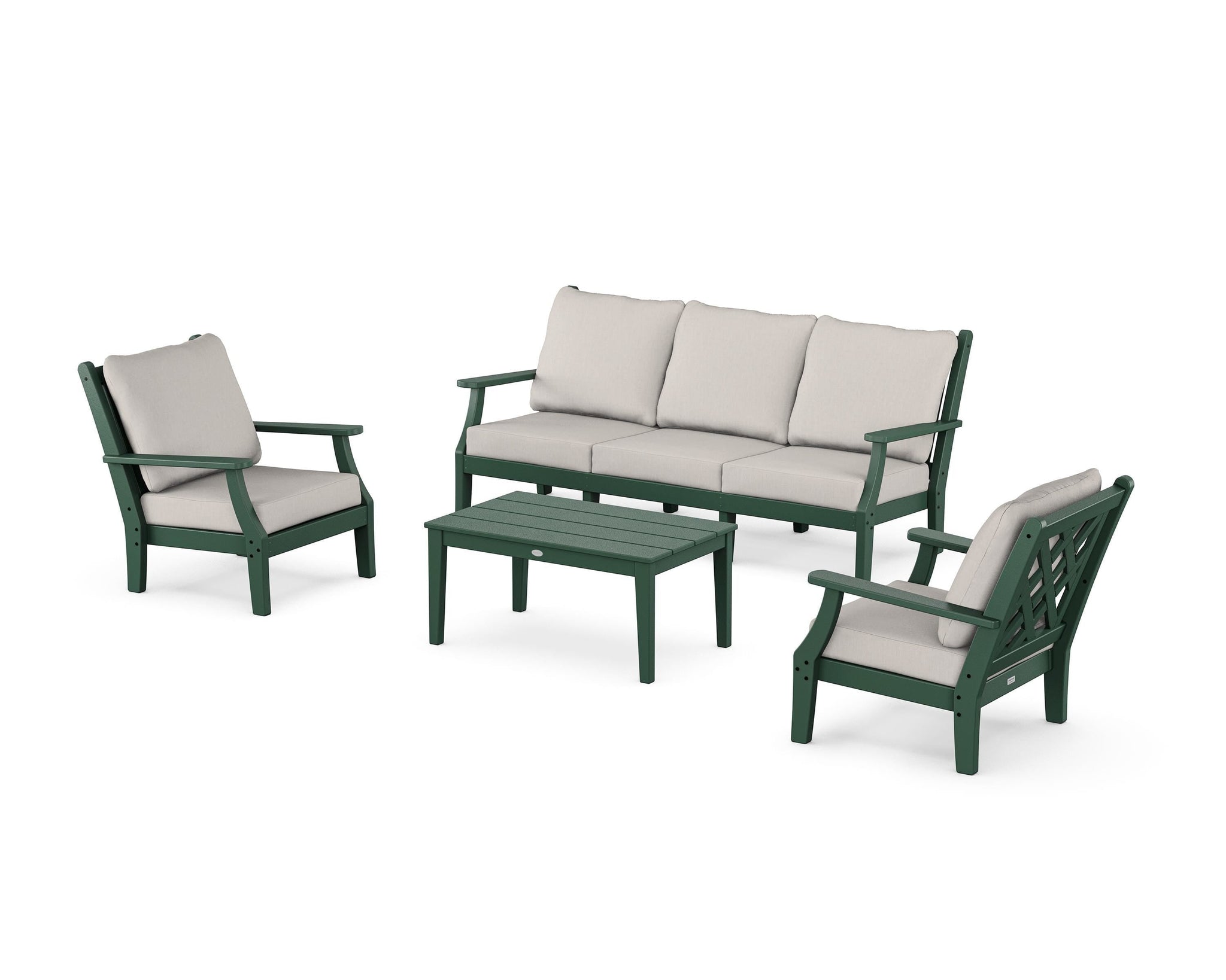 Wovendale 4-Piece Deep Seating Set with Sofa