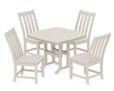 Vineyard 5-Piece Side Chair Dining Set