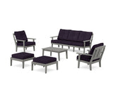 Mission 6-Piece Lounge Sofa Set