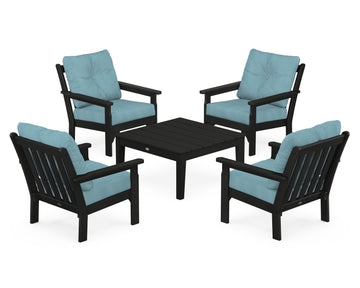 Vineyard 5-Piece Deep Seating Conversation Set