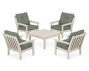 Vineyard 5-Piece Deep Seating Conversation Set