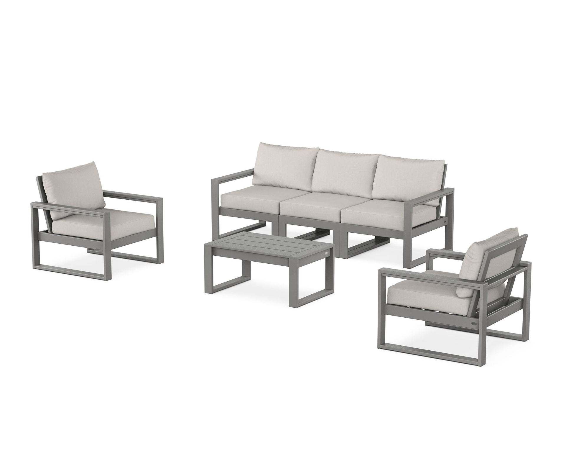 EDGE Sectional 4-Piece Deep Seating Set with Sofa