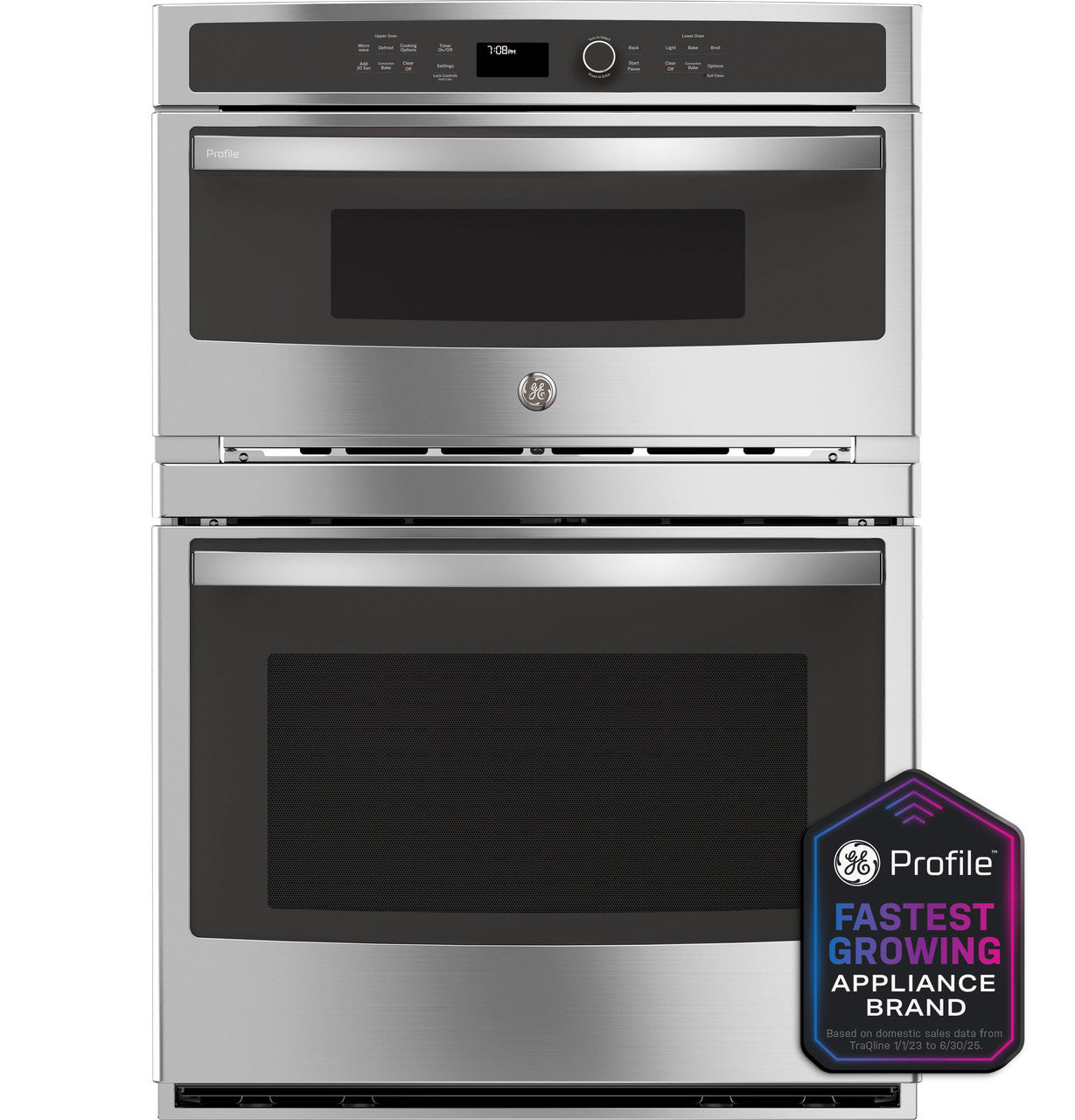 GE Profile™ 30" Built-In Combination Convection Microwave/Convection Wall Oven