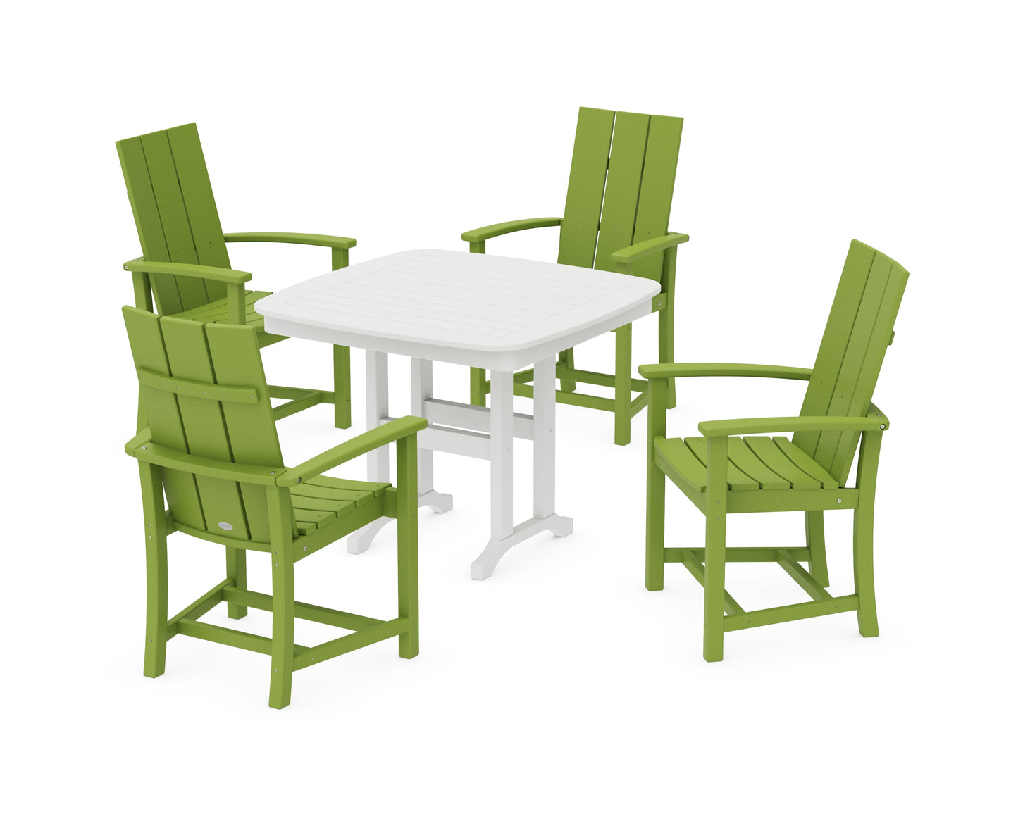 Modern Adirondack 5-Piece Dining Set