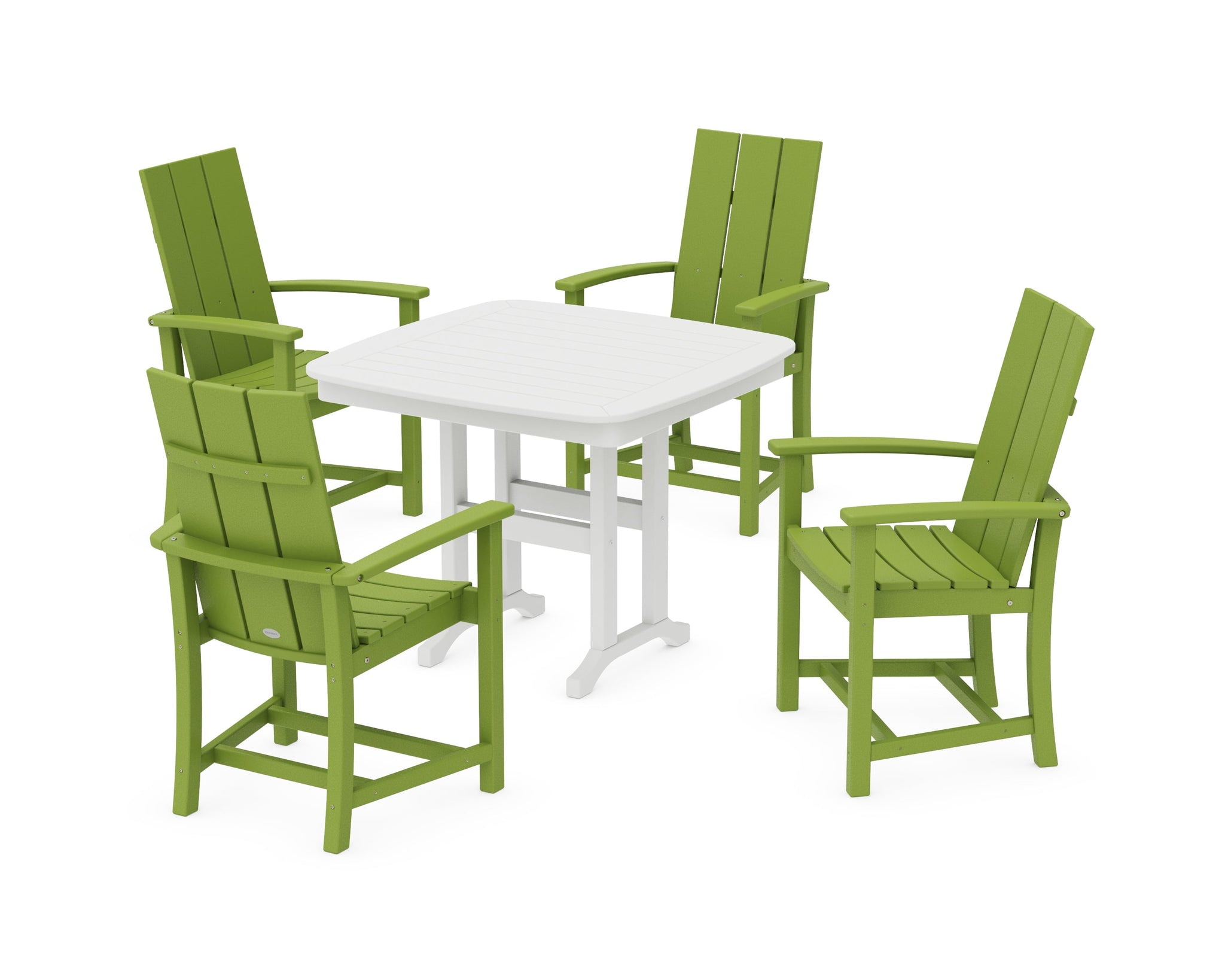 Modern Adirondack 5-Piece Dining Set