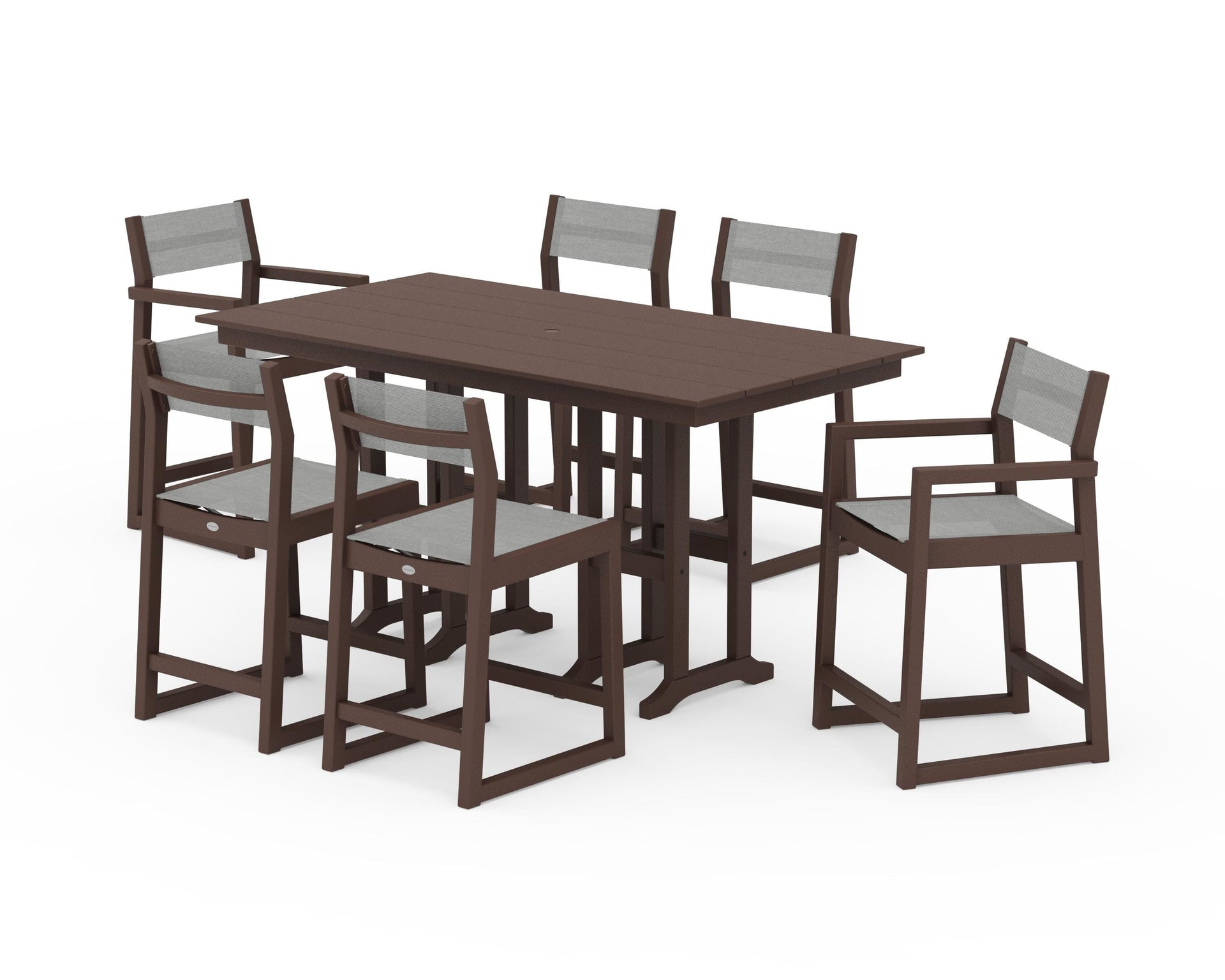 EDGE Sling 7-Piece Farmhouse Counter Set