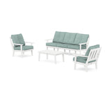 Oxford 4-Piece Deep Seating Set with Sofa