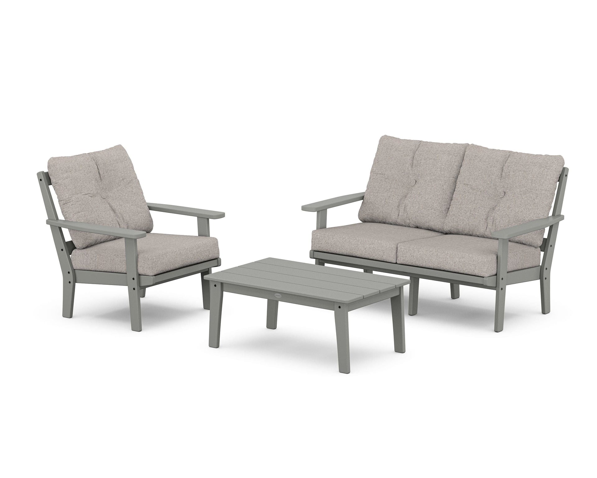 Oxford 3-Piece Deep Seating Set with Loveseat