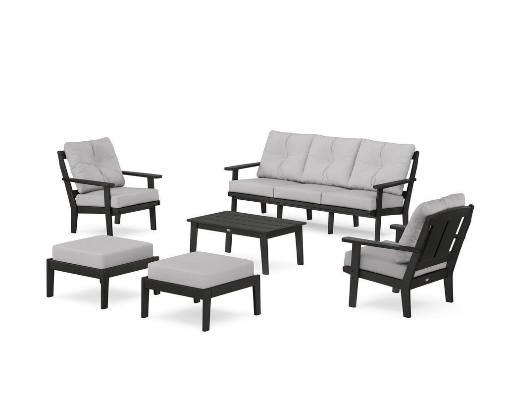 Mission 6-Piece Lounge Sofa Set