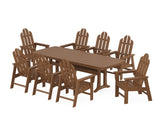 Long Island 9-Piece Dining Set with Trestle Legs
