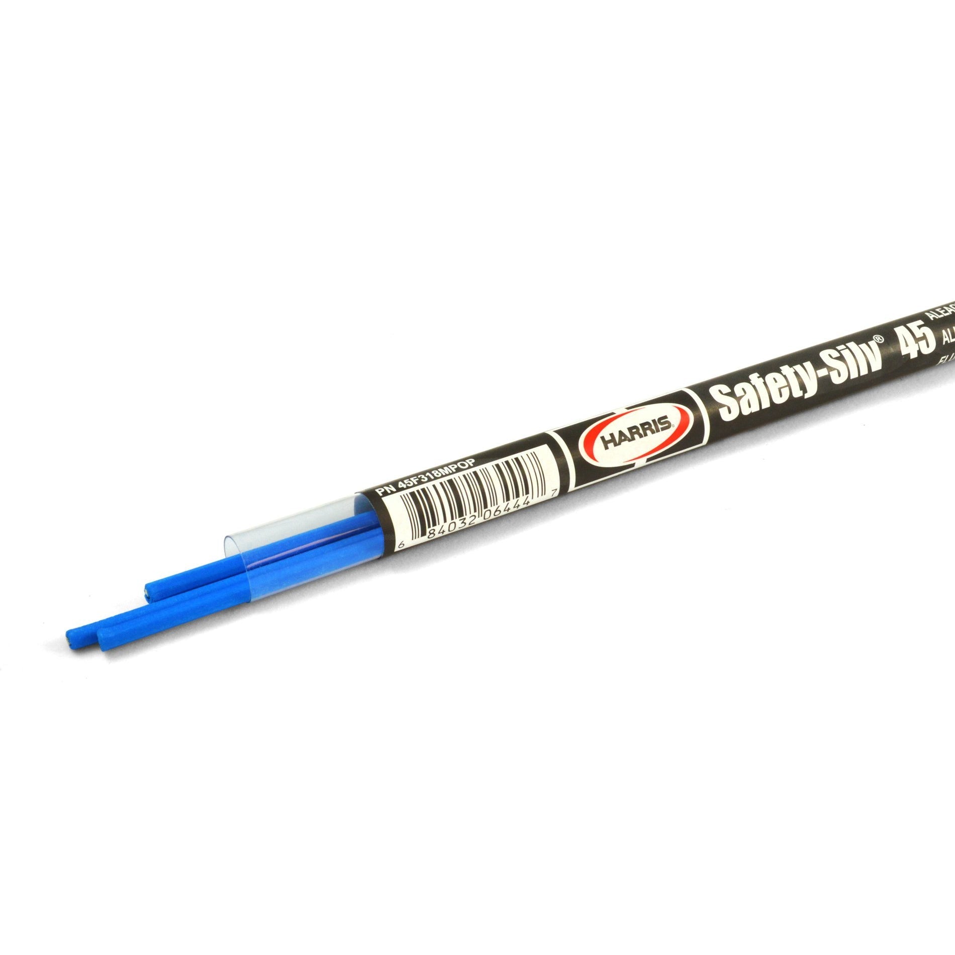 Harris 1/16" Safety-Silv 45FC Silver Brazing Rod 2# - 45F318L