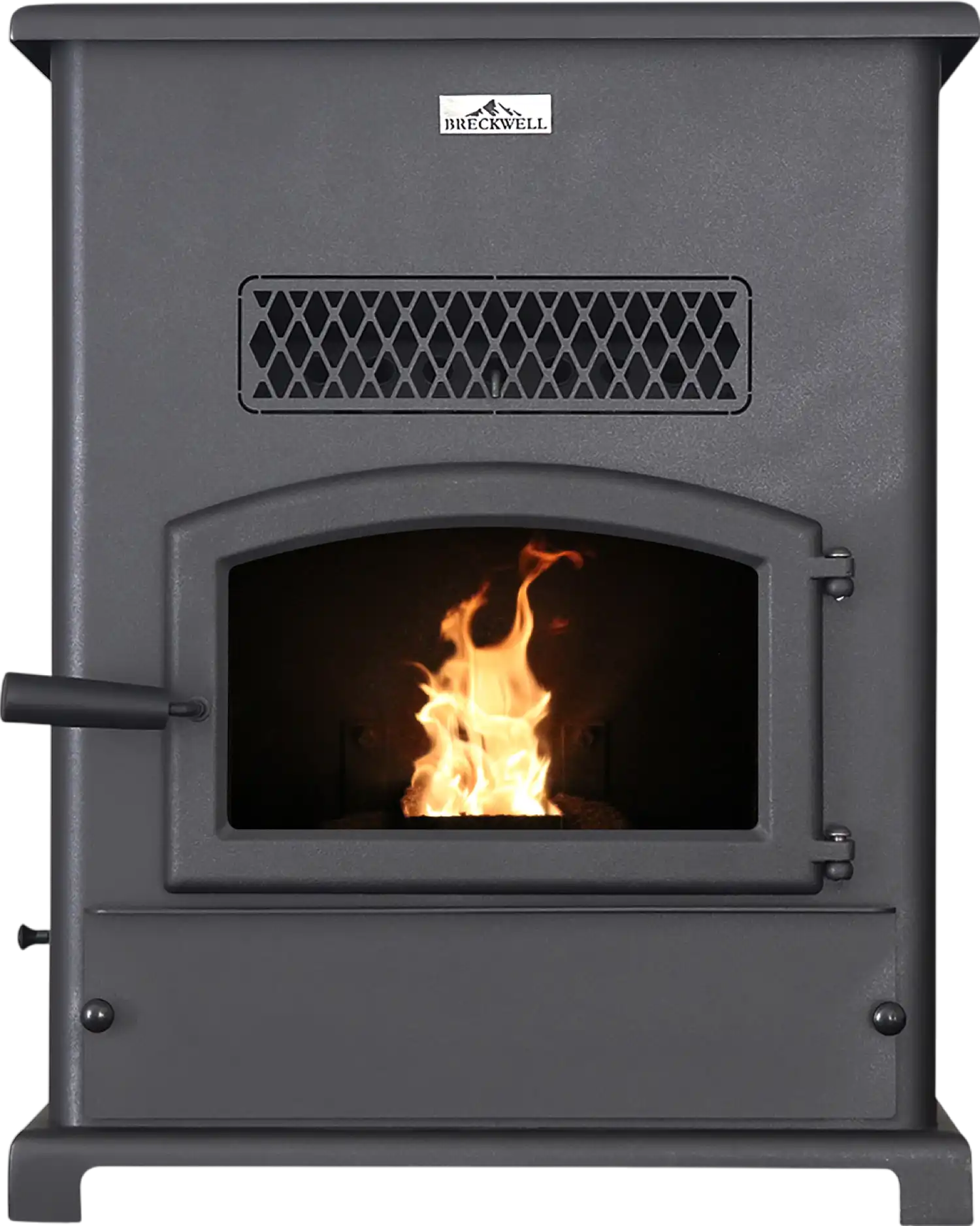 Breckwell SP1000 Big E Pellet Stove with 120CFM Blower 400-2,200 Sq. Ft 47,000 BTUs Scratch and Dent