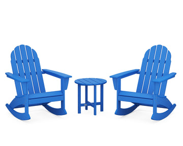 Vineyard 3-Piece Adirondack Rocking Chair Set