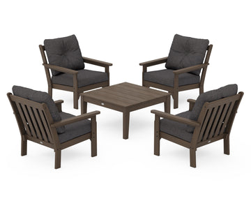 Vineyard 5-Piece Deep Seating Conversation Set