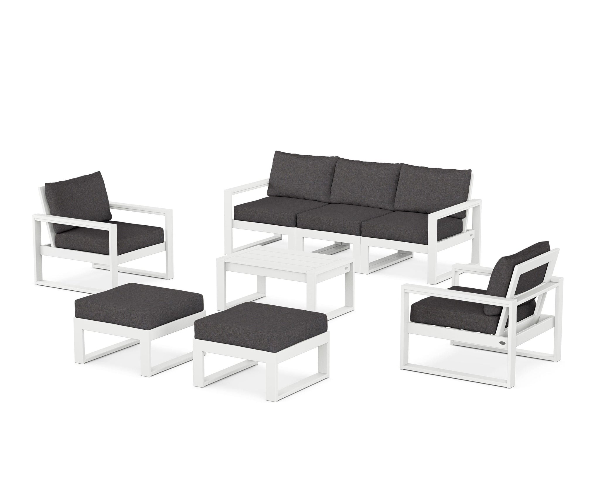 EDGE Sectional 8-Piece Lounge Sofa Set
