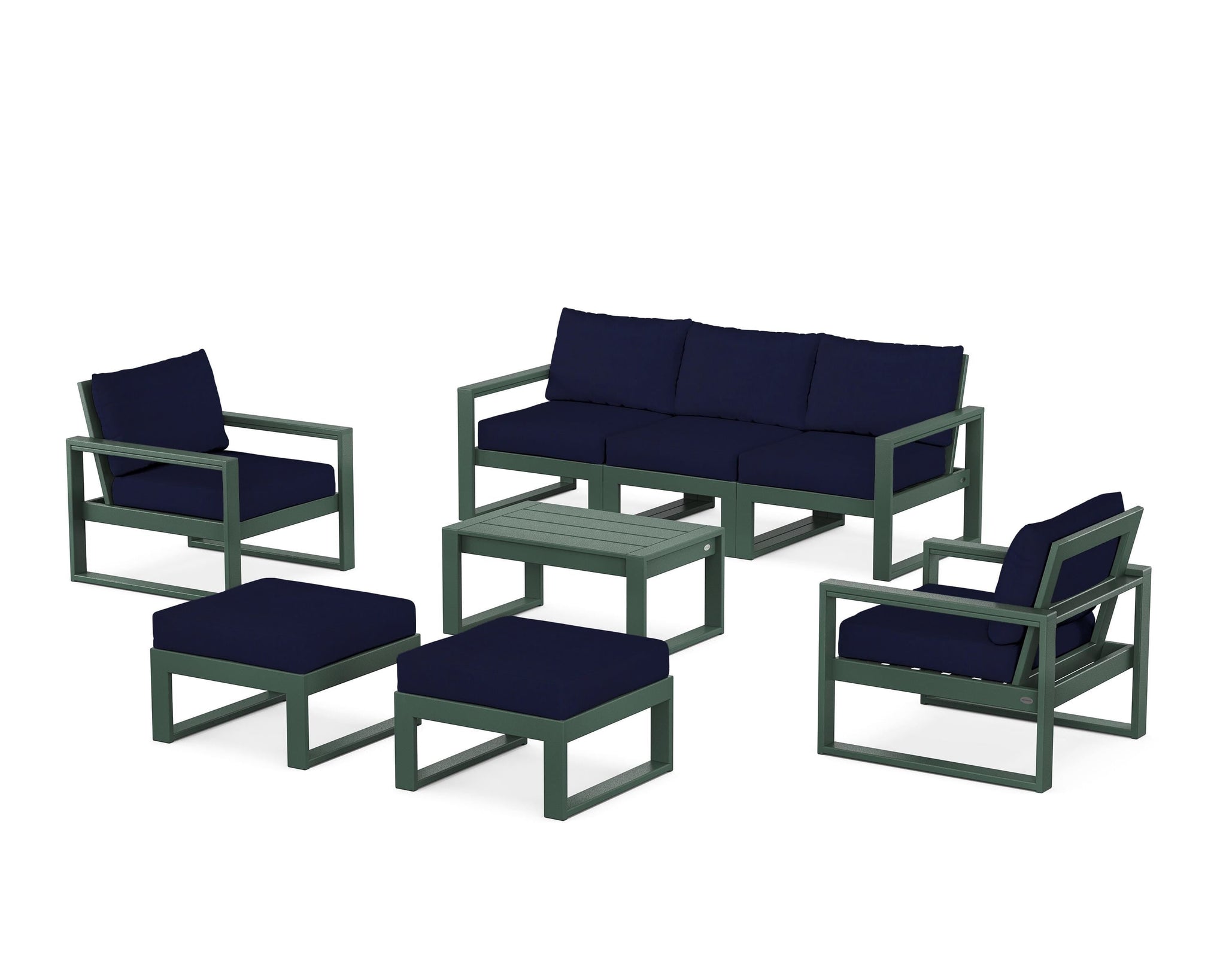 EDGE Sectional 8-Piece Lounge Sofa Set